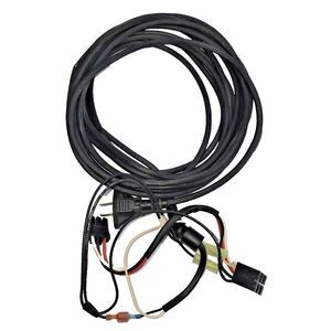 Rainbow E-Series Power Cord Wiring Harness Assembly with 2-Prong Plug Black